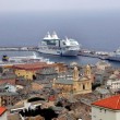 CORBAS01Q101_GB_UNE MARITIME/LES 4 COMPAGNIES DANS LE PORT DE BASTIA,